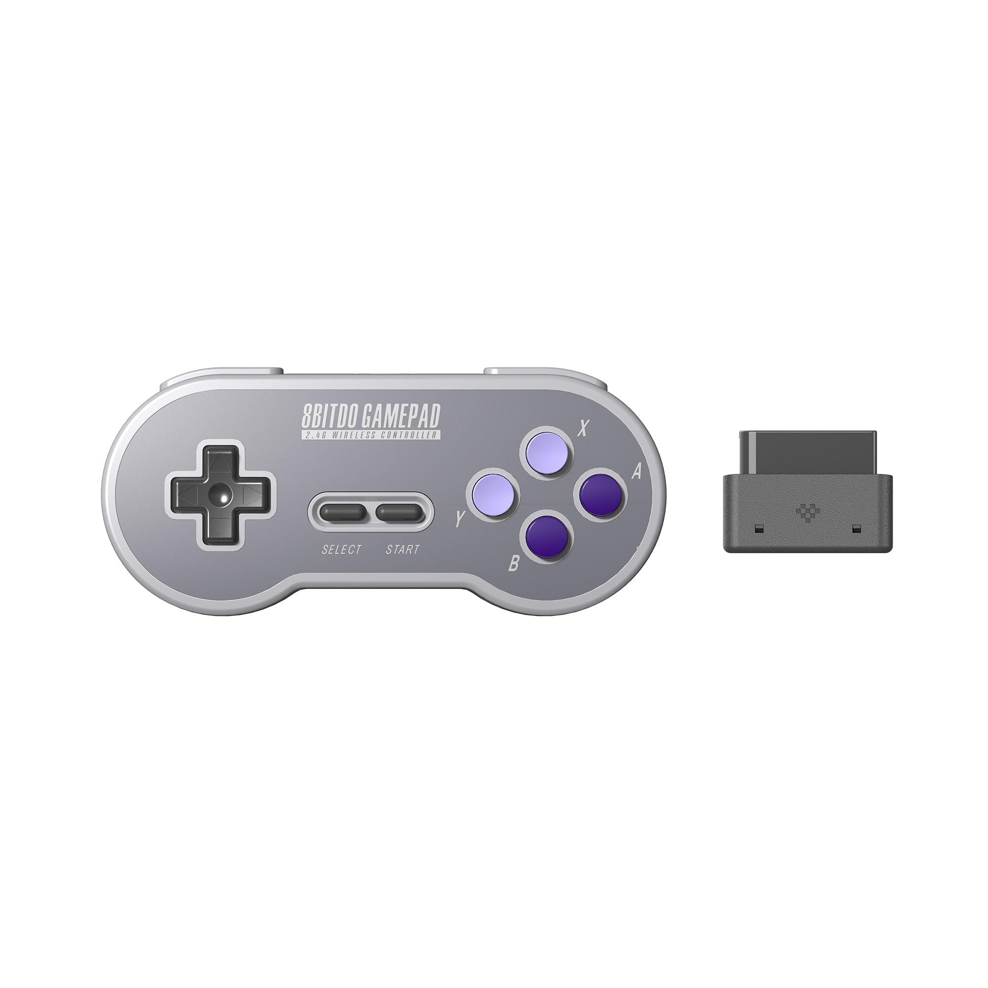 8BitDo SN30 2.4G Wireless Gamepad für SNES/SFC/Nintendo Switch - Präzise Steuerung und Komfort - Spielefabrik