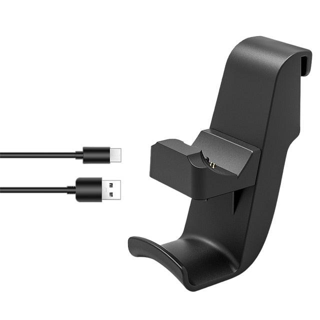 PS5 Controller Ladestation mit Kopfhörerhalter - Smart Charging Dock für PS5 Controller - Spielefabrik